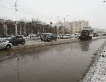 Озеро на дороге в Магадане « автомагадан