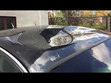 Ремонт помятой крыши по-польски в Магадане « автомагадан