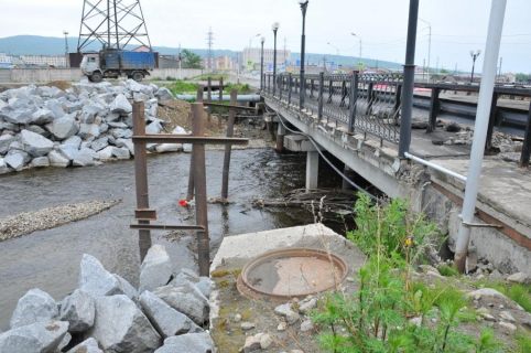 Автомобильно-пешеходный мост на улице Транспортной откроют в пятницу, 1 июля в Магадане « автомагадан