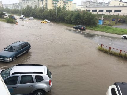 «Потопа не будет» в Магадане « автомагадан