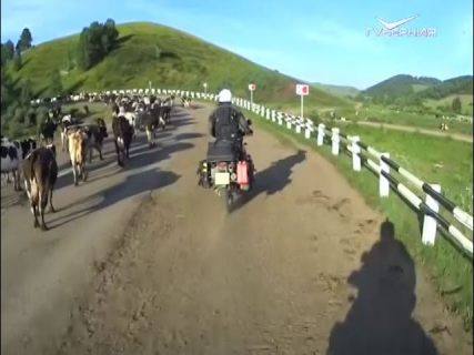 Мир увлечений 09.09.2016. Мотопробег «Самара-Магадан» в Магадане « автомагадан