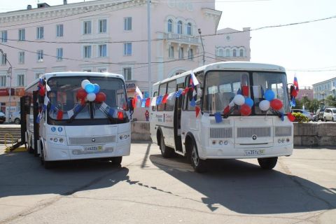 Автобусный парк Магадана пополнился современной техникой в Магадане « автомагадан